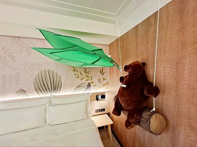 福容徠旅中壢店 的 IKEA親子主題房，整個房間根本就是孩子的天堂～