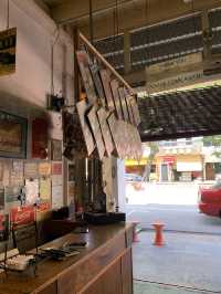 This kopitiam has an aesthetic 80/90's era vibe at Kuantan