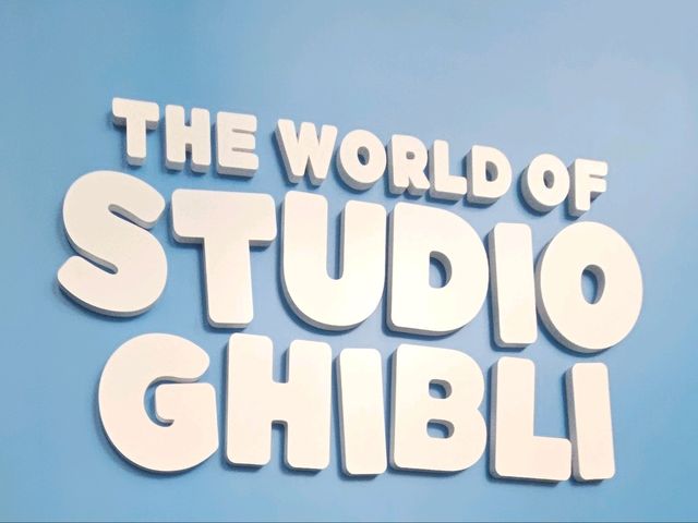 Our Ghibli Moments at Art Science Museum