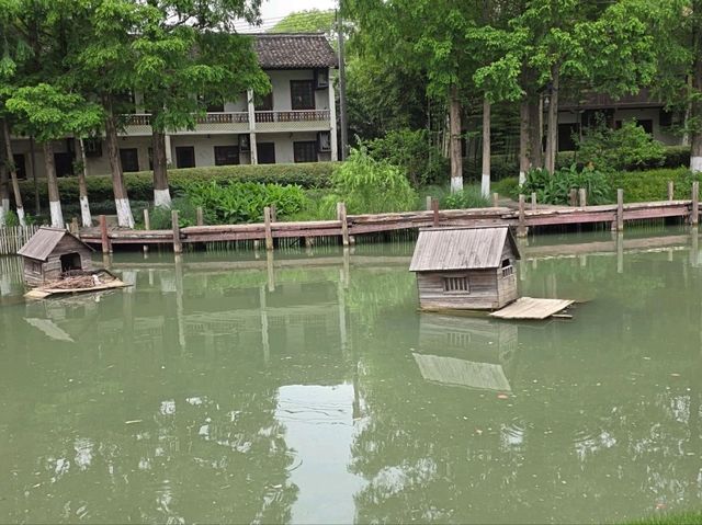 滿滿著田園味，幽雅恬靜，秀美如畫的烏村