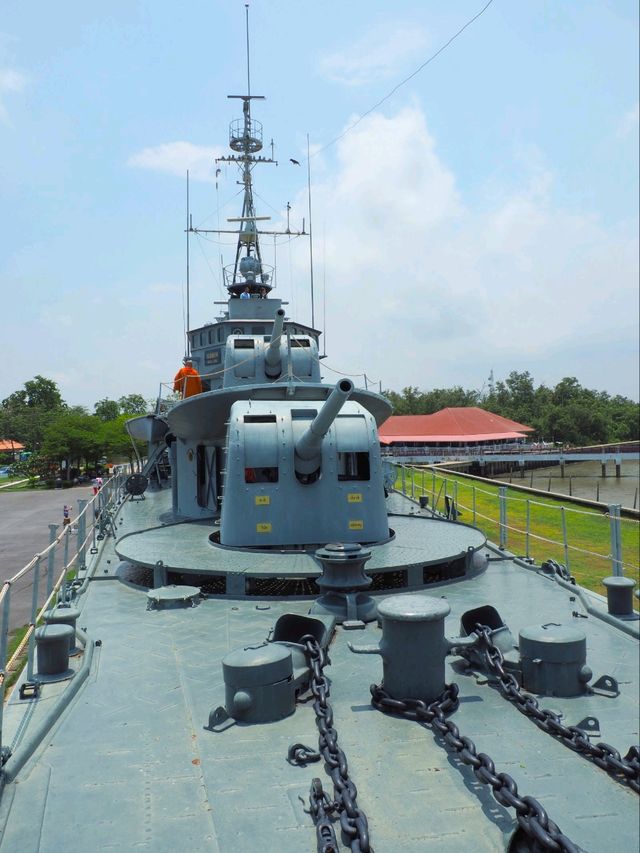 เรือหลวงแม่กลอง จ.สมุทรปราการ