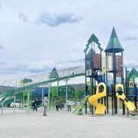 去年オープン‼️新設の公園が楽しすぎる