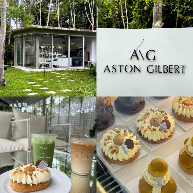 🌿 Aston Gilbert Café – คาเฟ่กระจกล่องหนกลางสวนยาง