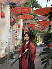 🗡️✨ Living My Wuxia Fantasy at Gankeng Ancient Town, Shenzhen ✨🗡️
