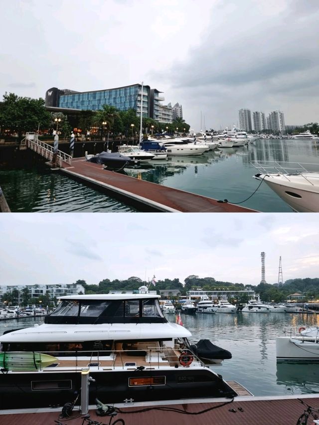 🇸🇬 Waterfront Walks and Architectural Wonders at Sentosa Cove
