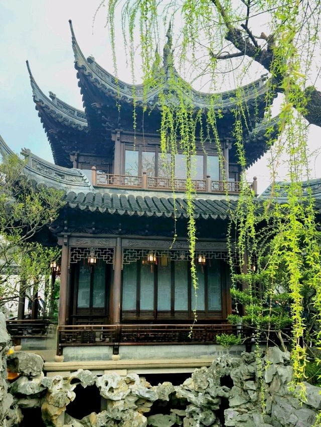 The Serene Inner Gardens and Pavilions of Yu Garden