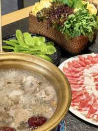 珠海也能吃到正宗的北京涮肉  💕 炭火銅爐的火鍋-東來順p