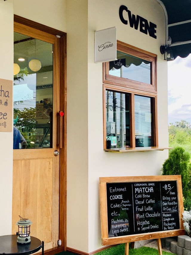  CWENE Cafe and Bakery ร้านมัทฉะแสนอบอุ่น🍵