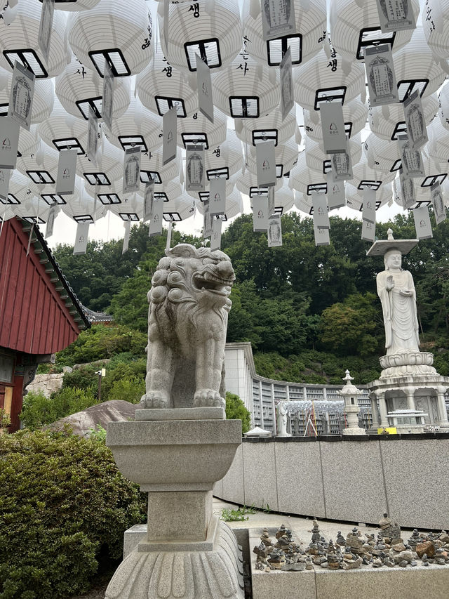 봉은사 경내 공간