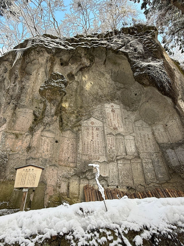 📍【山形・立石寺｜❄️雪中千階，走一段心靈修行路🛕】