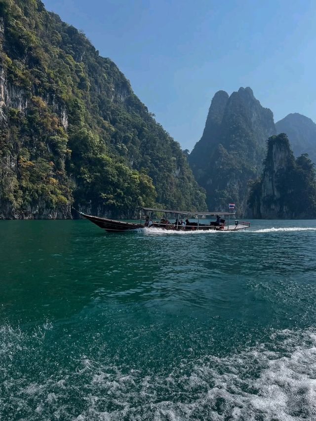 Floating in a Dream at Cheow Lan Lake