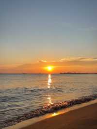 Golden Goodbye at Pantai Puteri