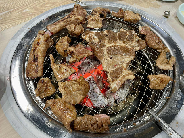 【韓国・唐津市】トンヘ炭火カルビ（동해숯불갈비）