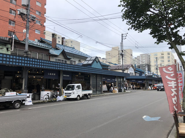 北海道でジンギスカン🐏　ホテルはラウンジ最高‼️