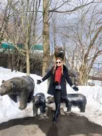 นั่งกระเช้าลอยฟ้าหาหมีน้ำตาลNoboribetsu Bear park