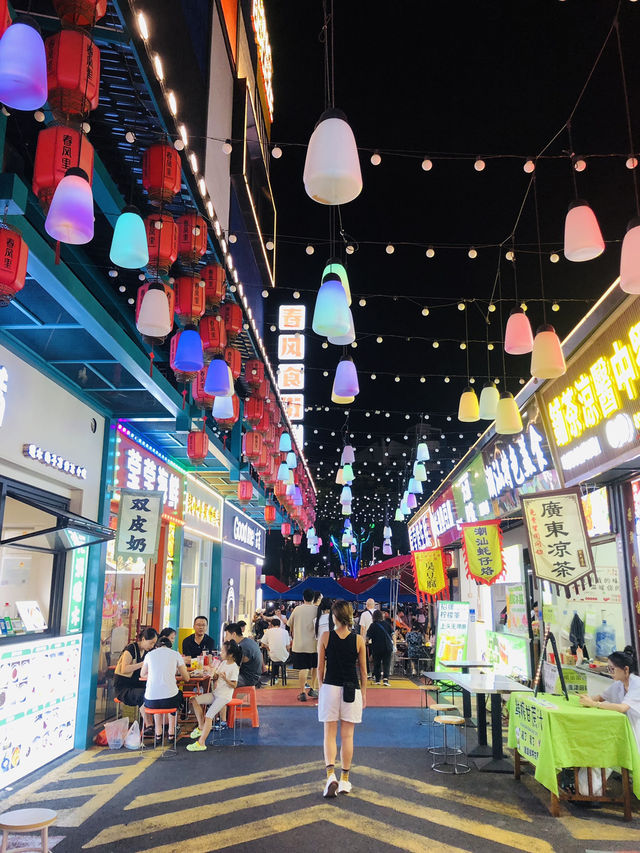很震撼的夜市❤️人山人海🥳熱熱鬧鬧👍