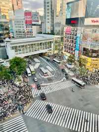 🌇 Secret Sunset Spot in Shibuya – The Best View of the Crossing