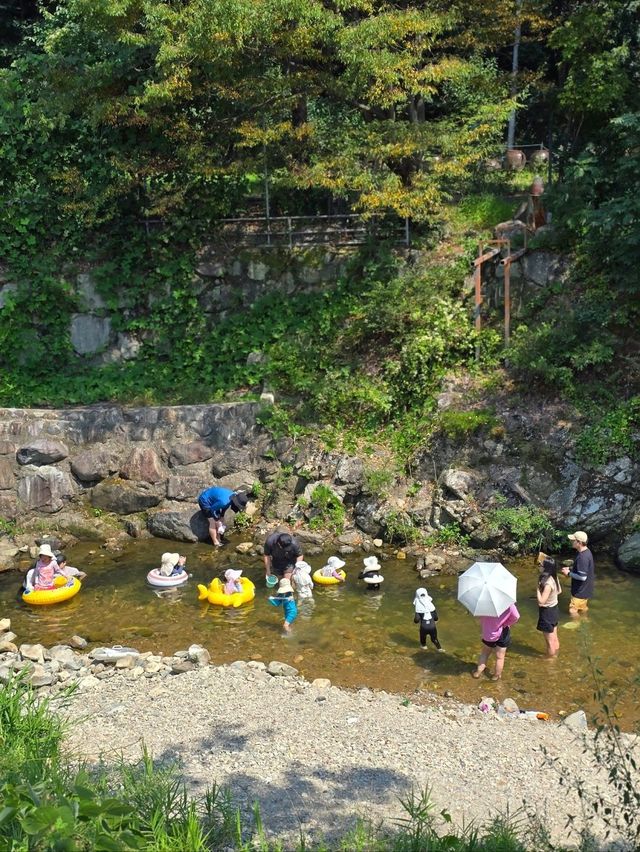 방갈로와 계곡을 즐기는 기장 여름여행코스💙