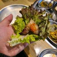 인천 영종도 맛집)쟁반집8292 - 하늘도시 고기집, 삼겹살 맛집