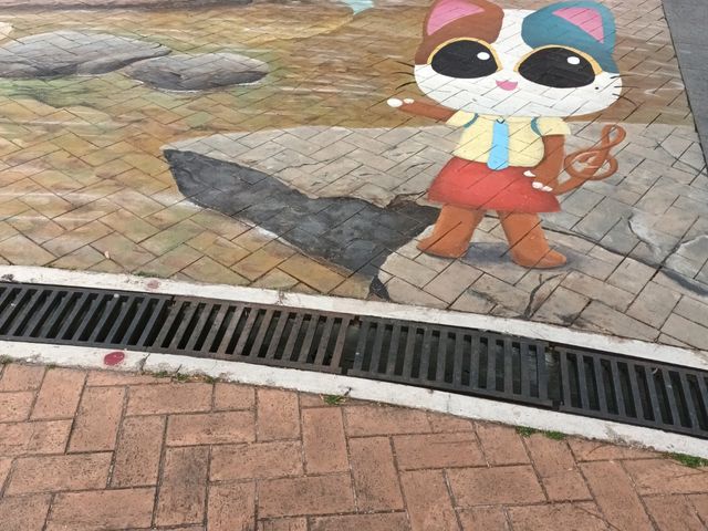 沙頭角，也許是最多康文署吉祥物供打卡的地方