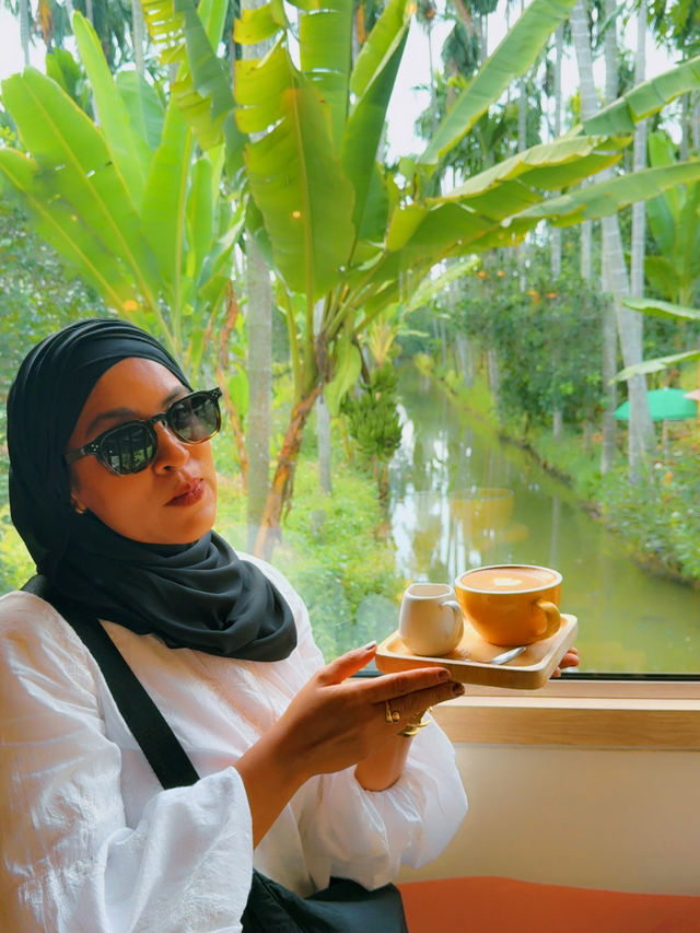 Tropical River Calm🌴 After the Rain Cafe Bangkok Tropical River Calm🌴 After the Rain Cafe Bangkok