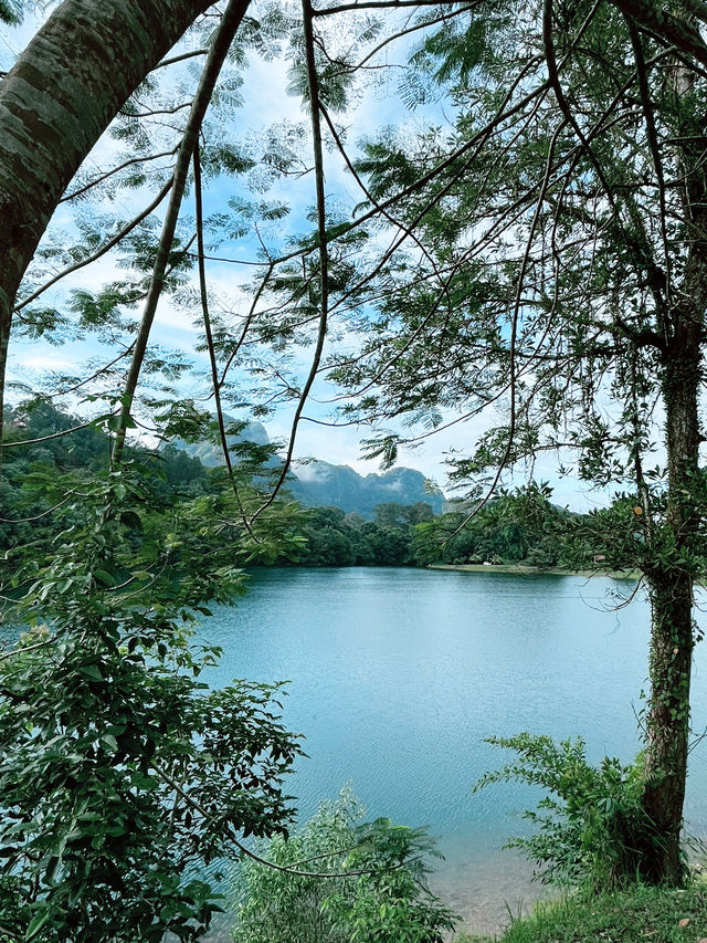 Tasik Biru: A Must-Visit Geopark Treasure in Bau Tasik Biru: A Must-Visit Geopark Treasure in Bau