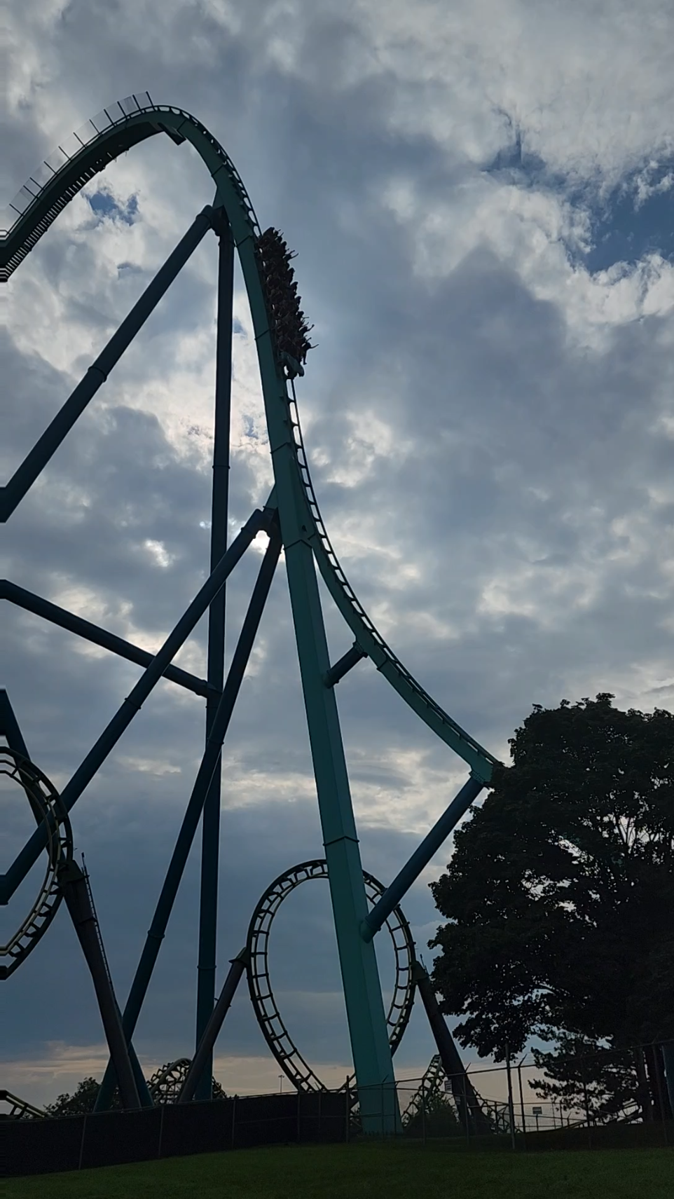 🍁캐나다 최고 다이브 롤러코스터 Leviathan 리바이어던