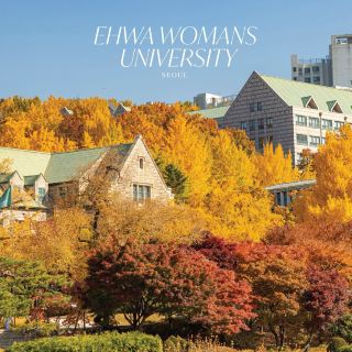 จุดชมใบไม้เปลี่ยนสีที่สวยที่สุดในโซล Ehwa Womans University🍁