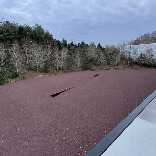 This museum blends, art, humanity and nature.