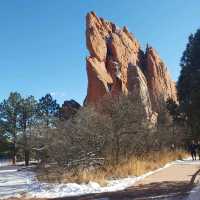 Park with unique rock formations and shapes