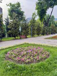 Spring Serenity at Alisher Navoi Park, Dushanbe
