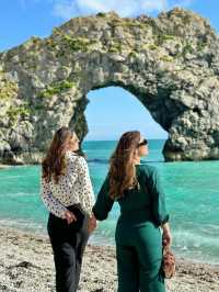 Dorset의 Durdle Door Beach 방문