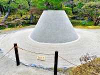 Ginkakuji, the popular tourist spot in Kyoto