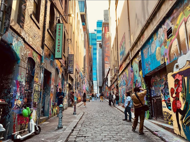 The Art of Hosier Lane in Melbourne 