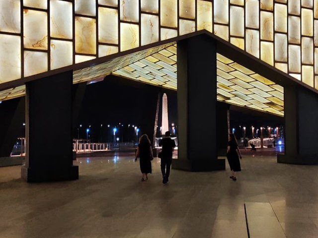 new Grand Egyptian Museum. The largest archaeological museum in the world