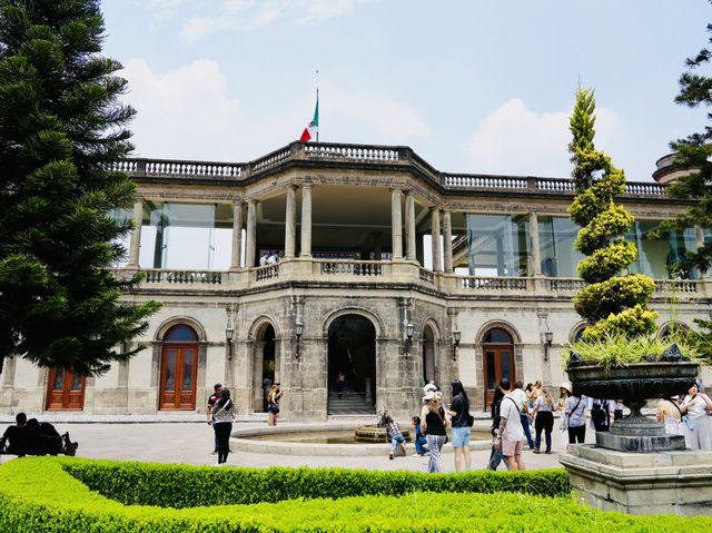 The Castle on the Hill - Chapultepec Castle in Mexico City