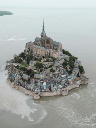 Mont Saint-Michel — an island that looks like a fairy tale come to life.