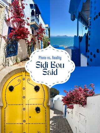 Is Sidi Bou Said Just Like in The Photos? 💙🤍