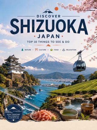 静岡、日本。🗻 静岡県で絶対に見るべき・体験すべきこと10選