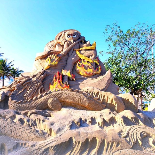 Sand Sculpture-Free Beach Dameisha Shenzhen 