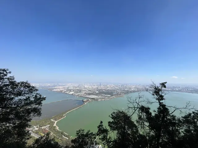 쿤밍 서산 용문 초상세 거대한 간단한 입장권 가이드