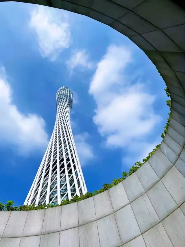 You can really finish shooting the Guangzhou Tower in one day