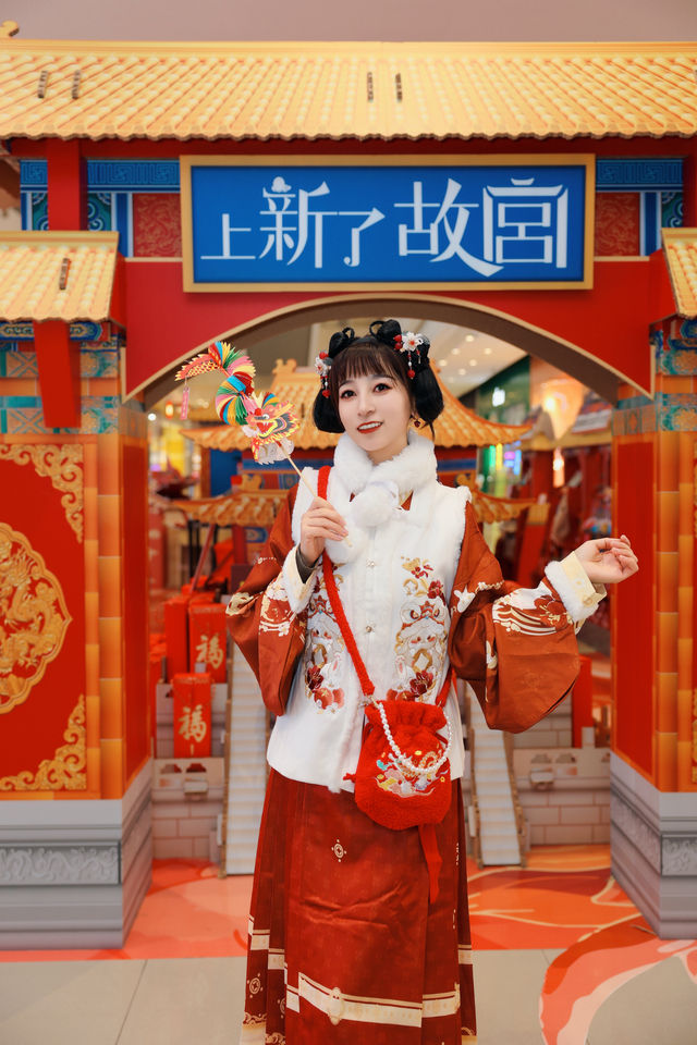 龍年春節假期來長寧來福士太有年味啦