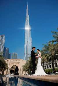 沒想到，在迪拜舉辦了我的夢中婚禮