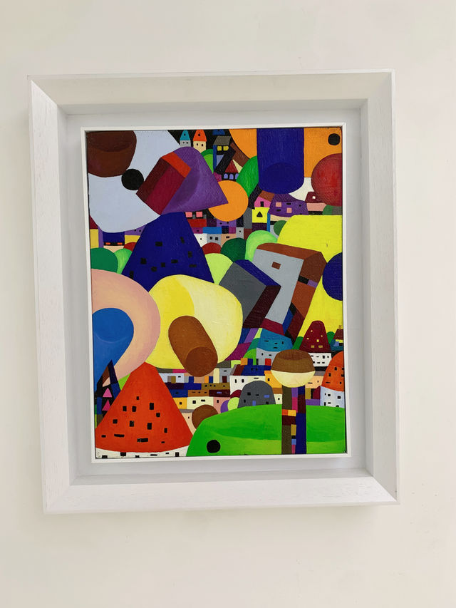 魔都免費看展，溫暖的光謝山個展