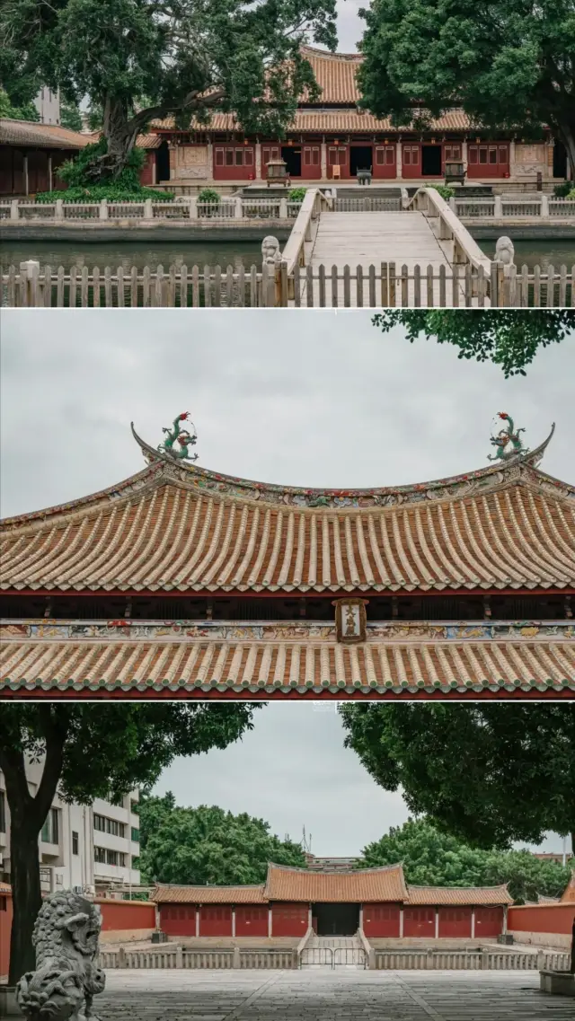 The Quanzhou Confucian Temple, a millennium-old ancient architecture that tops Southeast China