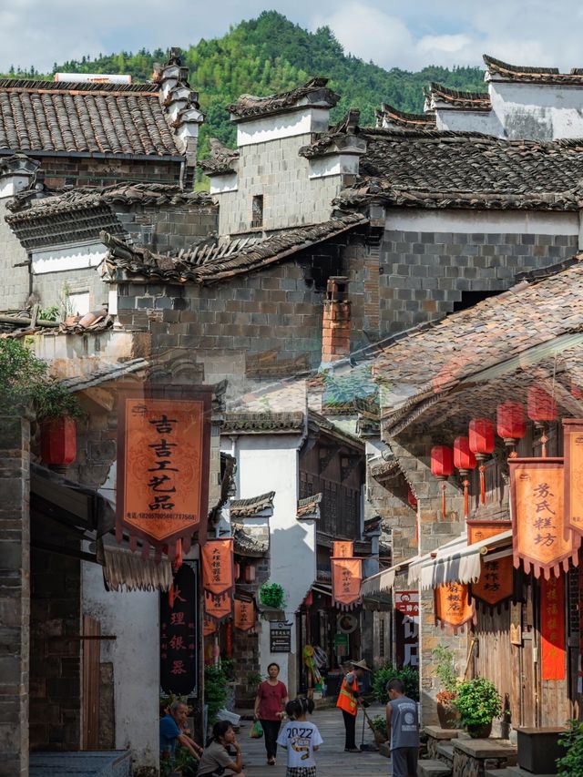 江浙滬蕞神秘的一個古鎮—甘八都古鎮，杭州周邊團建必去地