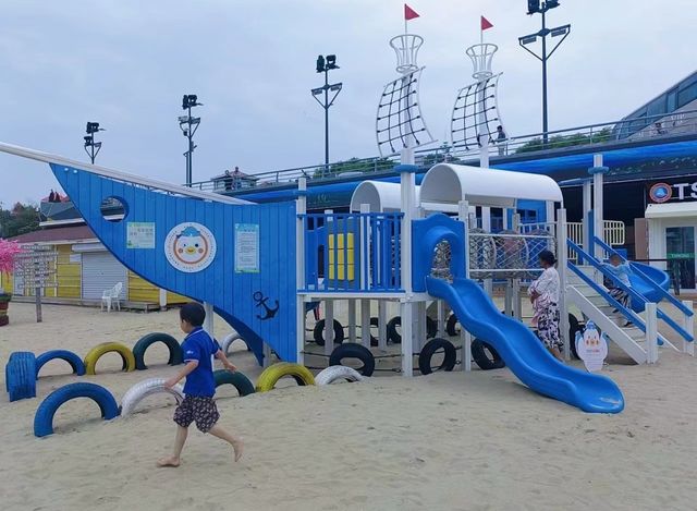北戴河除了海邊免費的兒童樂園也別錯過