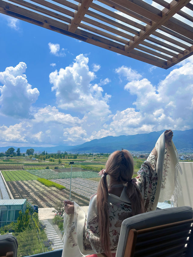 來到這裡！當然要領略風景