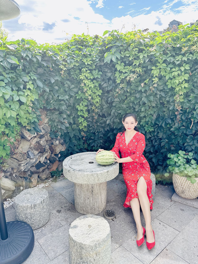 門頭溝紫旸山莊裡的范尼小院